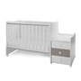 Kép 8/10 - Lorelli Maxi Plus kombi ágy 70x160 - White & String ÚJ