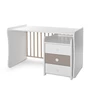 Kép 9/10 - Lorelli Maxi Plus kombi ágy 70x160 - White & String ÚJ