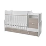 Kép 4/10 - Lorelli Trend PLUS kombi ágy 70x165 - White & Amber ÚJ