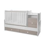 Kép 5/10 - Lorelli Trend PLUS kombi ágy 70x165 - White & Amber ÚJ