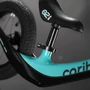 Kép 7/8 - Cariboo Magnesium Air futóbicikli - Black/Turquoise