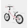 Kép 4/5 - Cariboo Classic futóbicikli - Pink/Gray